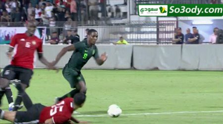 احمد موسى يصنع هدف ثاني و ايجالو يحرز هدف عالمي في مرمى ليبيا .. تصفيات امم افريقيا