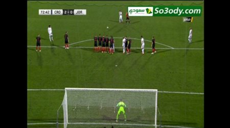 أهداف مباراة .. كرواتيا 2 - 1 الأردن . مباراة وديه
