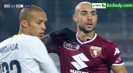 اهداف مبارة .. تورينو 1 - 0 انتر ميلان .. الدوري الايطالي