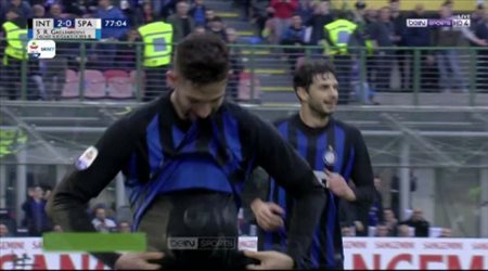 أهداف مباراة .. انتر ميلان 2 - 0 سبال .. الدوري الإيطالي