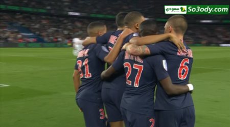 اهداف مباراة ..  باريس سان جيرمان 3 - 1  موناكو ..  الدوري الفرنسي