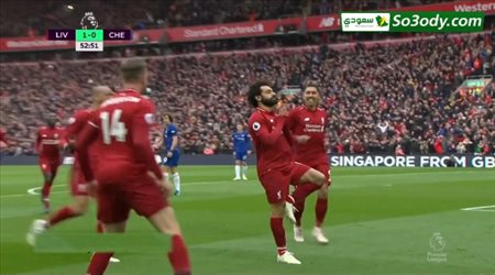 محمد صلاح يحرز هدف ثاني عالمي في شباك تشيلسي .. الدوري الانجليزي