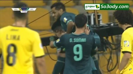 هدف الاهلي الثاني في مرمي الوصل .. كأس زايد للأندية الأبطال