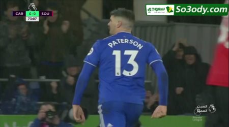 اهداف مباراة ..  كارديف سيتي	1 - 0	ساوثهامتون .. الدوري الانجليزي