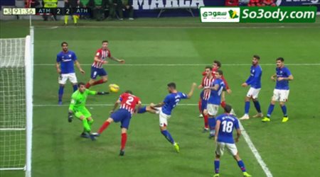 اهداف مباراة .. أتلتيكو مدريد	3 - 2	أتلتيك بيلباو .. الدوري الاسباني