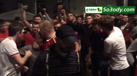 جماهير ليفربول تثير الضجة في برشلونة