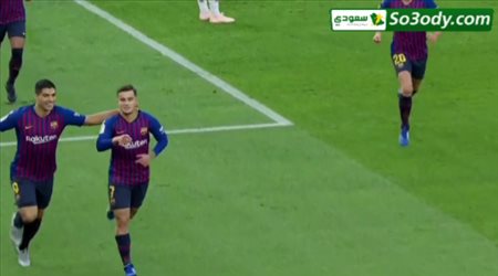 ملخص الشوط الأول .. برشلونة 2 - 0 ريال مدريد .. الدوري الإسباني