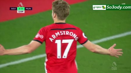 اهداف مباراة .. ساوثهامتون 2 - 2 مانشستر يونايتد .. الدوري الانجليزي