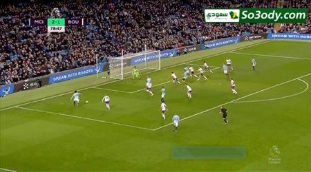 أهداف مباراة .. مانشستر سيتي 3 - 1 بورنموث .. الدوري الانجليزي