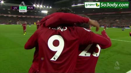الهدف الثالث لليفربول في مرمى مانشستر يونايتد .. الدوري الانجليزي