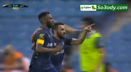 هدف التعادل للتعاون في مرمى الاتحاد .. نهائي كاس خادم الحرمين الشريفين