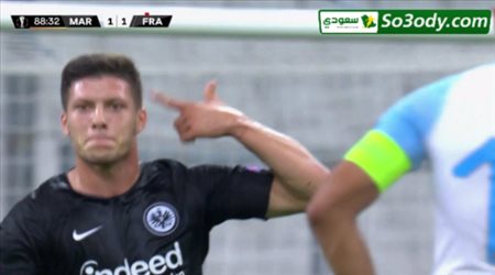 اهداف مباراة ..  مارسيليا  1 - 2 آينتراخت فرانكفورت .. الدوري الاوروبي