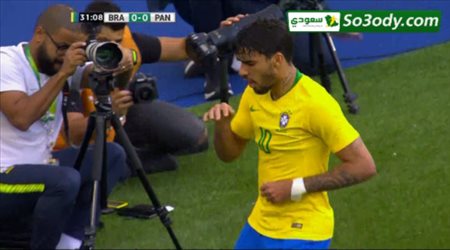 اهداف مباراة .. البرازيل 1 - 1 بنما .. مباراة ودية .. مباراة ودية