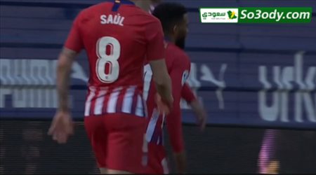 اهداف مباراة .. إيبار	0 - 1	أتلتيكو مدريد	 .. الدوري الاسباني