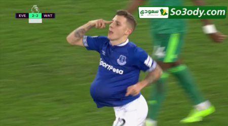 اهداف مباراة .. إيفرتون	2 - 2	واتفورد .. الدوري الانجليزي