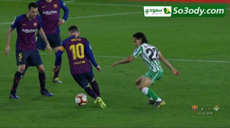 اهداف مباراة .. برشلونة 4 - 1 ريال بيتيس .. الدوري الاسباني