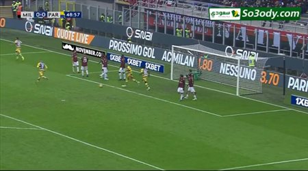 أهداف مباراة .. باري 1 - 2 ميلان .. الدوري الايطالي