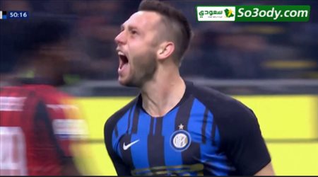 اهداف مباراة .. انتر ميلان 3 - 2 ميلان .. الدوري الايطالي