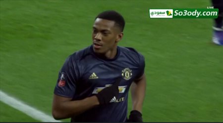 الهدف الثالث  لمانشستر يونايتد في  مرمى ارسنال .. كأس الإتحاد الإنجليزي
