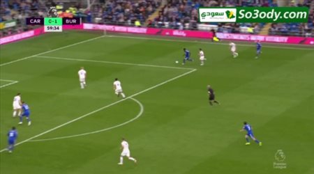 أهداف مباراة .. كارديف سيتي 1 - 2 بيرنلي .. الدوري الانجليزي