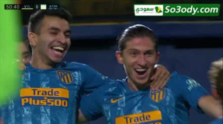 اهداف مباراة .. فياريال 1 - 1 أتلتيكو مدريد .. الدوري الاسباني