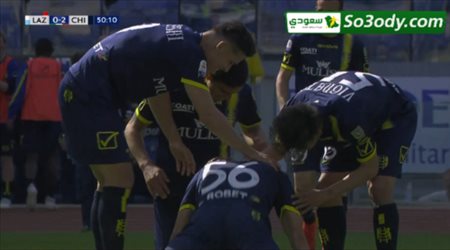 اهداف مباراة .. لاتسيو	1 - 2	 كييفو فيرونا .. الدوري الايطالي