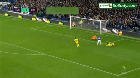 أهداف مباراة .. ايفرتون 2 - 0 كريستال بالاس .. الدوري الانجليزي