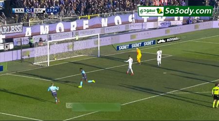 هدف التعادل لاتلانتا في مرمي يوفينتوس .. الدوري الايطالي