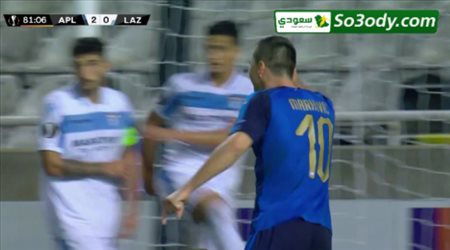 اهداف مباراة .. ابولون 2 - 0 لاتسيو .. الدوري الاوروبي