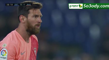 اهداف مباراة .. خيتافي 1 - 2 برشلونة .. الدوري الاسباني