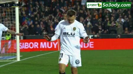 اهداف مباراة .. فالنسيا 3 - 0 فياريال .. الدوري الاسباني