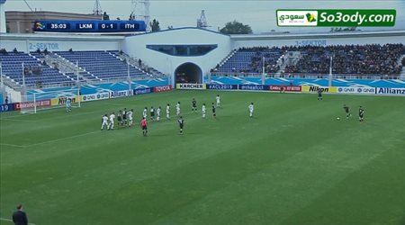 هدف لوكوموتيف الأول في مرمي الاتحاد .. دوري أبطال آسيا