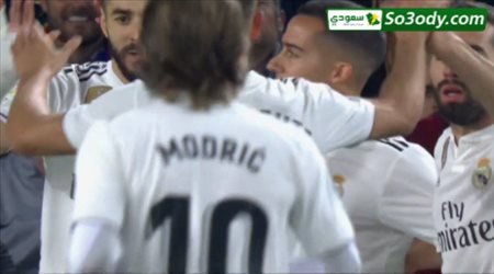 الهدف الاول لريال مدريد في برشلونة .. كاس اسبانيا