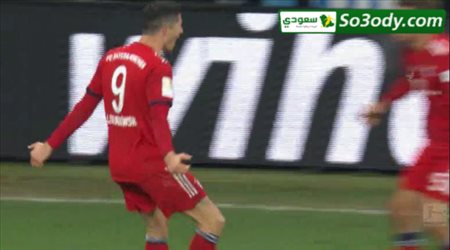 اهداف مباراة ..   هوفنهايم	1 - 3	بايرن ميونيخ .. الدوري الالماني