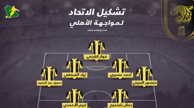 ديربي جدة| سييرا يعلن تشكيل الاتحاد لمواجهة الأهلي