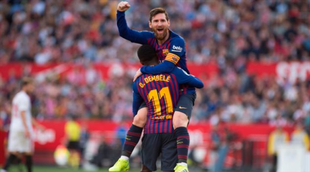ميسي يلخص قصته مع برشلونة في "601" هدفا