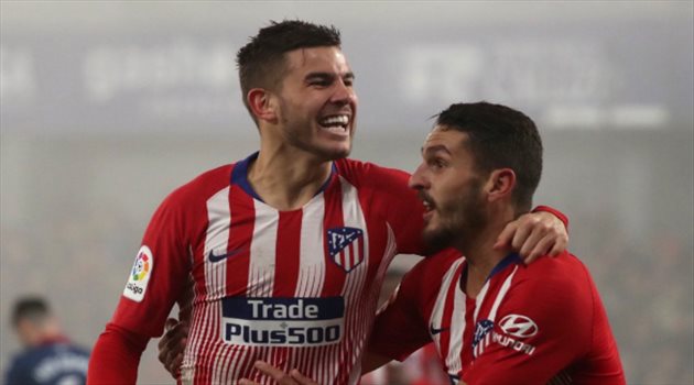 الدوري الإسباني| فيديو.. أتليتكو مدريد يصالح جمهوره بثلاثية في المتذيل هويسكا