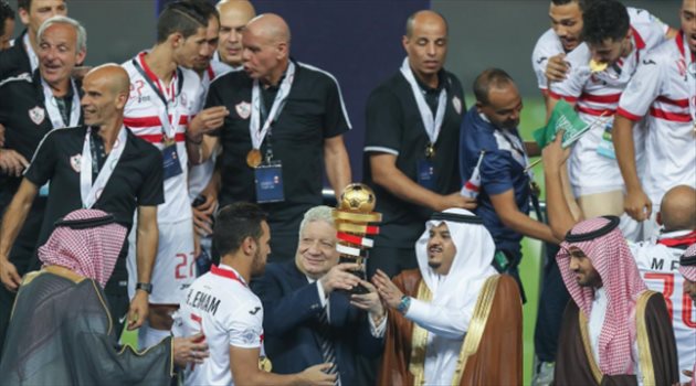8 أرقام للزمالك بعد تتويجه بـ"السوبر السعودي المصري" على حساب الهلال