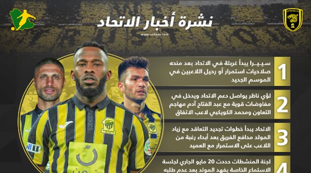 نشرة الاتحاد| تحديد جلسة استماع المولد وصفقتان من العيار الثقيل