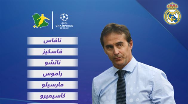 مفاجأة في تشكيل ريال مدريد أمام فيكتوريا بلزن بدوري الأبطال