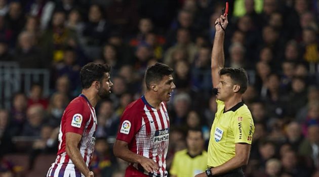 دييجو كوستا عقوبة قوية ضد كوستا .. استمرار إيقاف مهاجم أتلتيكو مدريد حتى الموسم الجديد
