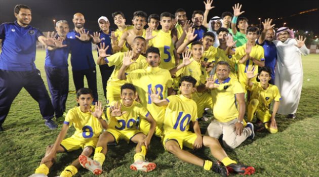 هجر والتعاون يصعدان للدوري الممتاز للبراعم "15 عاما"