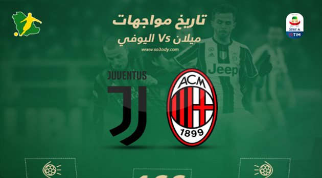 يوفنتوس يتسلح بتاريخه قبل مواجهة ميلان في الدوري الإيطالي