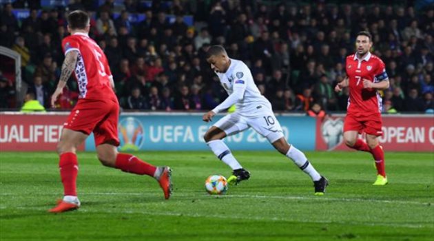 فيديو.. أبطال العالم يستهلون تصفيات يورو 2020 بانتصار كاسح