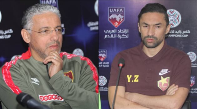 الزلفاني: المباراة تاريخية.. وعمروش: نطمح للتأهل من ملعب المريخ