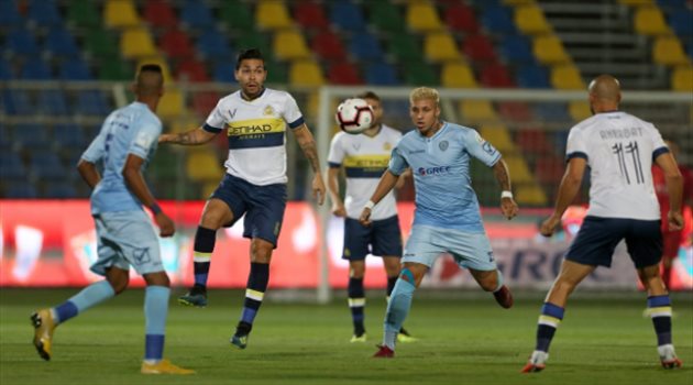 دوري المحترفين| النصر يحافظ على "العلامة الكاملة" بثنائية في الباطن