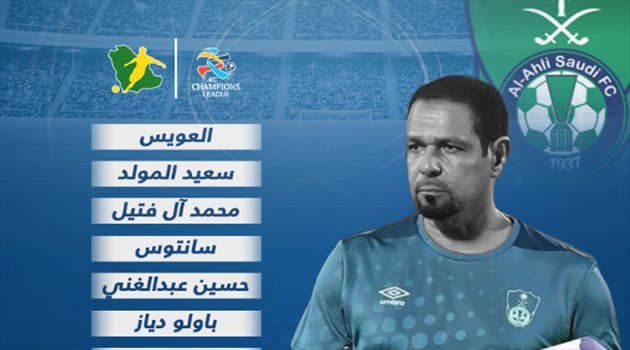 أبطال آسيا| مفاجأة جديدة في تشكيل الأهلي أمام السد القطري