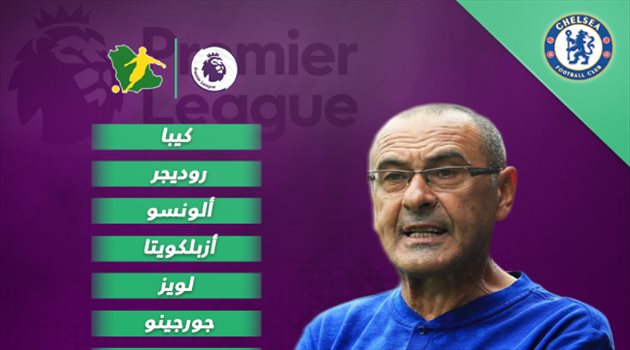 الدوري الإنجليزي| هازارد ووليان وبيدرو يقودون هجوم تشيلسي أمام ليستر سيتي