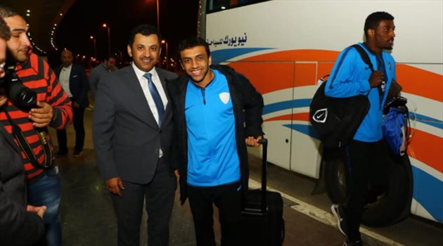صور| وصول بعثة الهلال إلى الإسكندرية استعدادا لمواجهة الاتحاد بكأس زايد