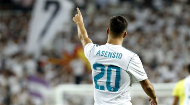 أسينسيو يتحول للمركز 10 مع ريال مدريد